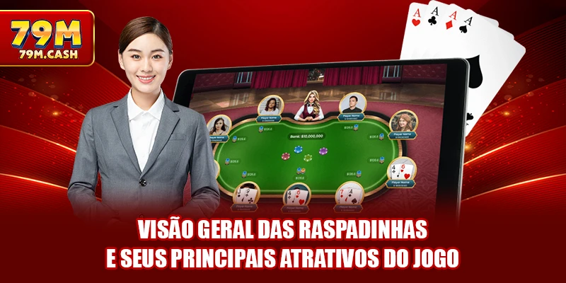 Visão geral das Raspadinhas e seus principais atrativos do jogo