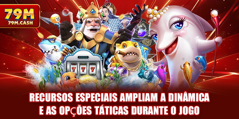 Recursos especiais ampliam a dinâmica e as opções táticas durante o jogo